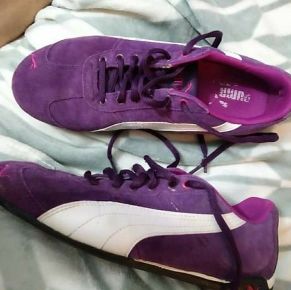 Puma Purple Sneakers (Reposh!)